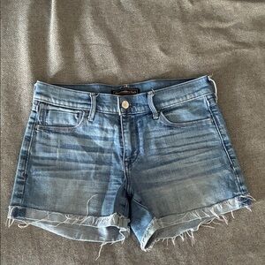 Abercrombie & Fitch Light Blue Jean Shorts